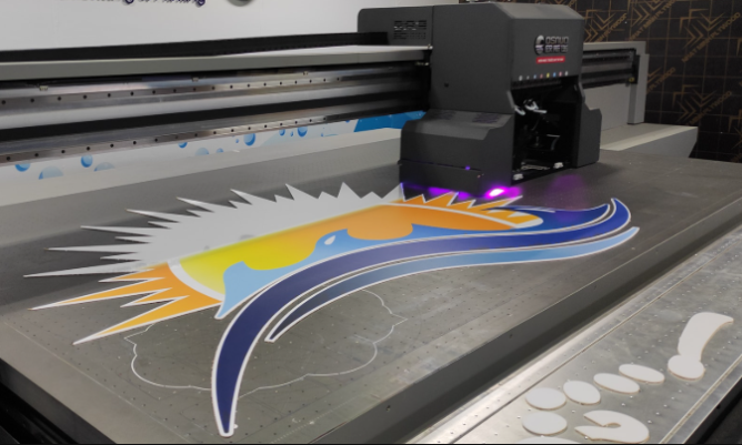 In mica UV ngoài trời